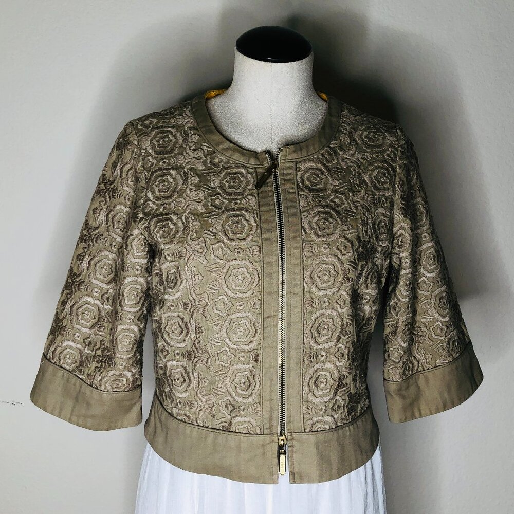 Beautiful Cropped Jacket "Laundry by Shelli Segal"/ Small